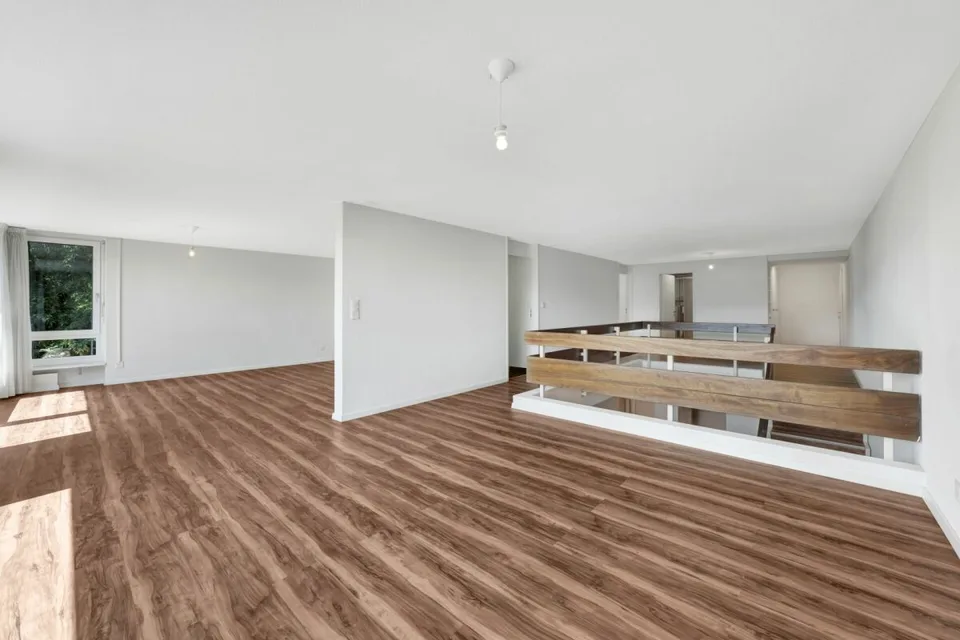 Vivere come in una casa unifamiliare! Grande appartamento maisonette ben curato con panorama Alpstein e piscina