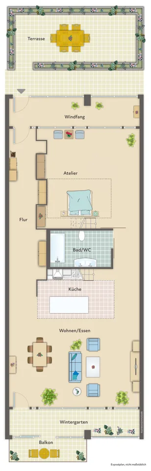 Unique loft living in Urtenen-Schönbühl