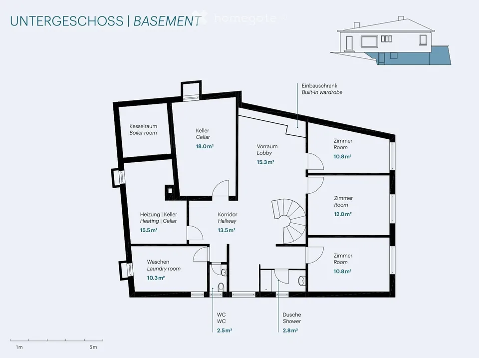 Charming 5.5-room single-family house in Meilen on Lake Zurich – available immediately - limited time