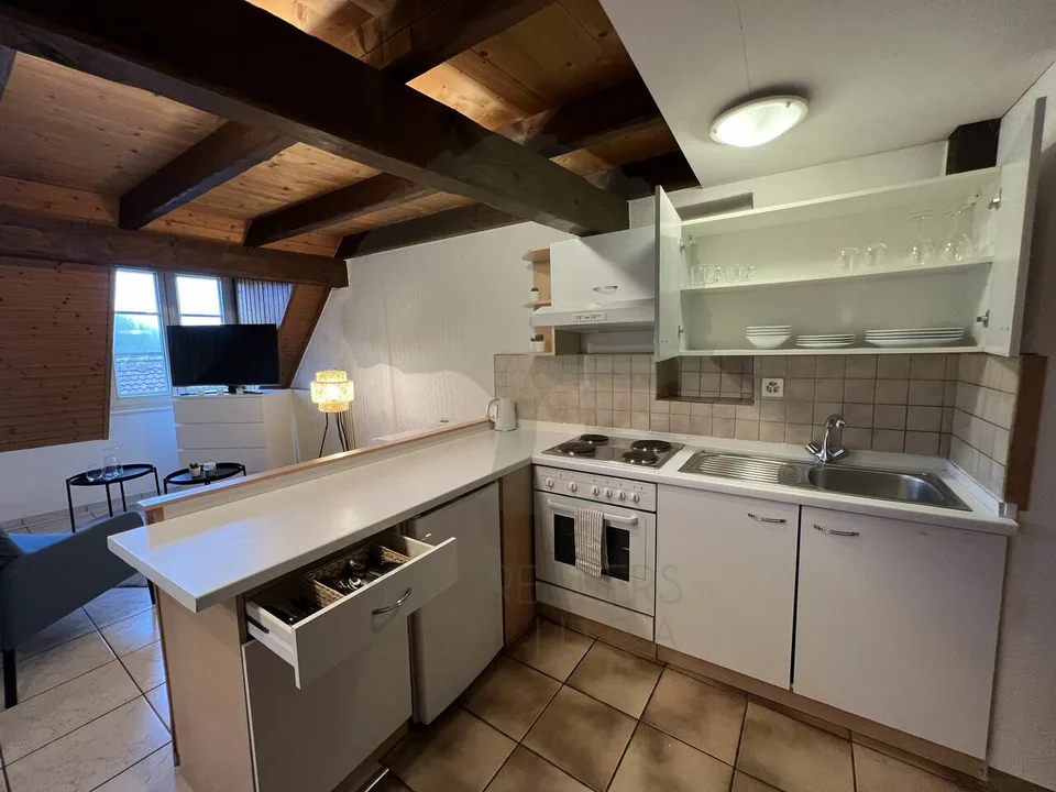 Charmantes Apartment mit Mezzanine in der Altstadt von Porrentruy