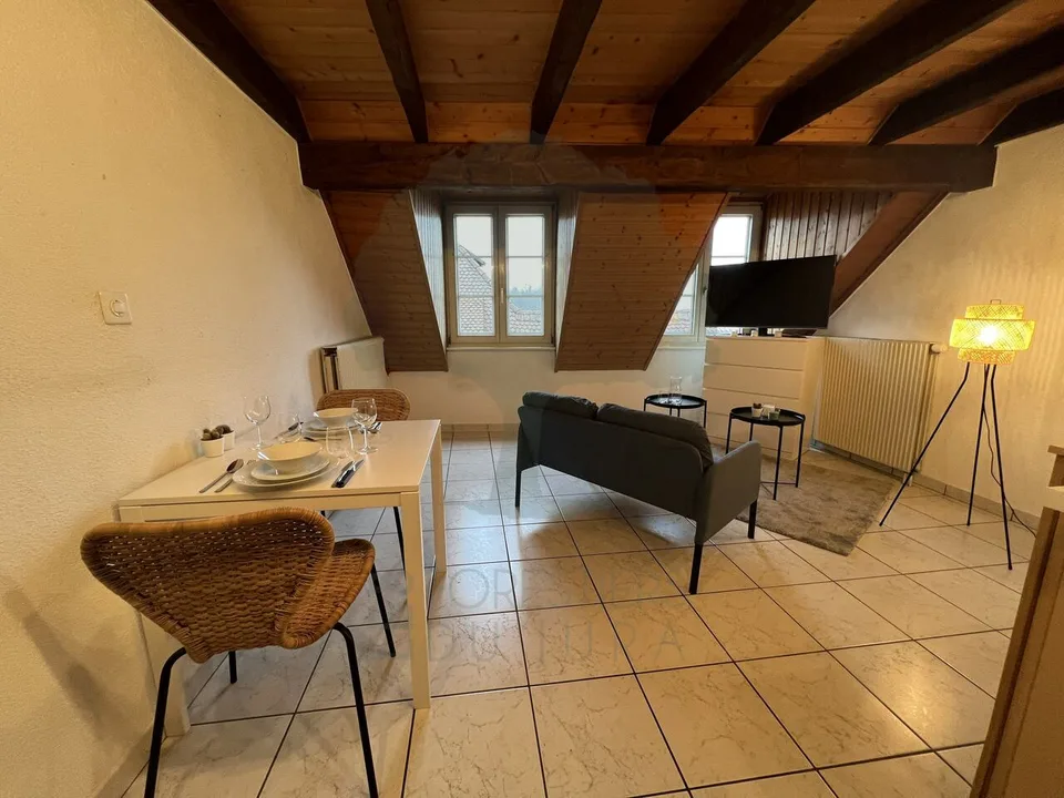 Charmantes Apartment mit Mezzanine in der Altstadt von Porrentruy