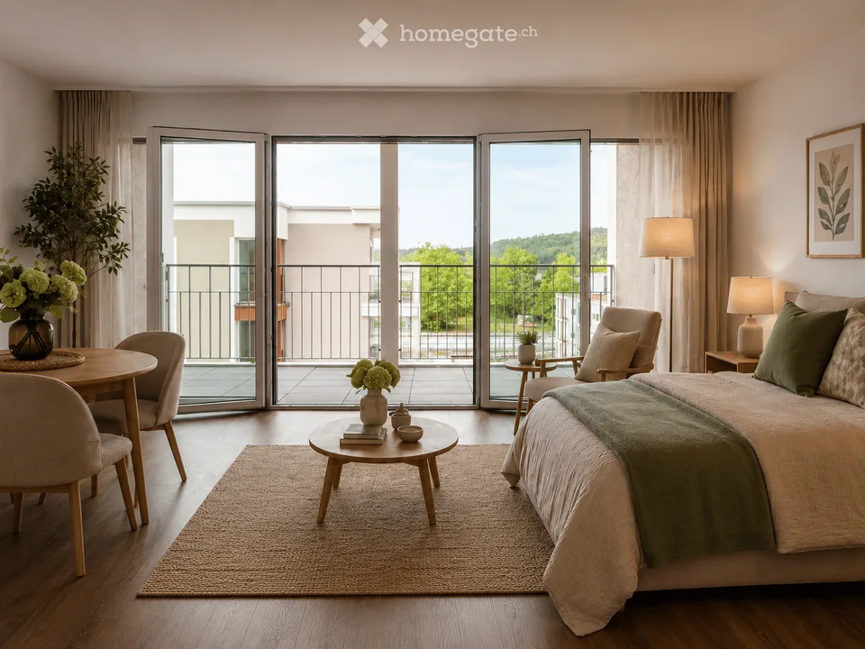 Erstvermietung: Moderne 1½-Zimmer-Alterswohnung mit Serviceangebot