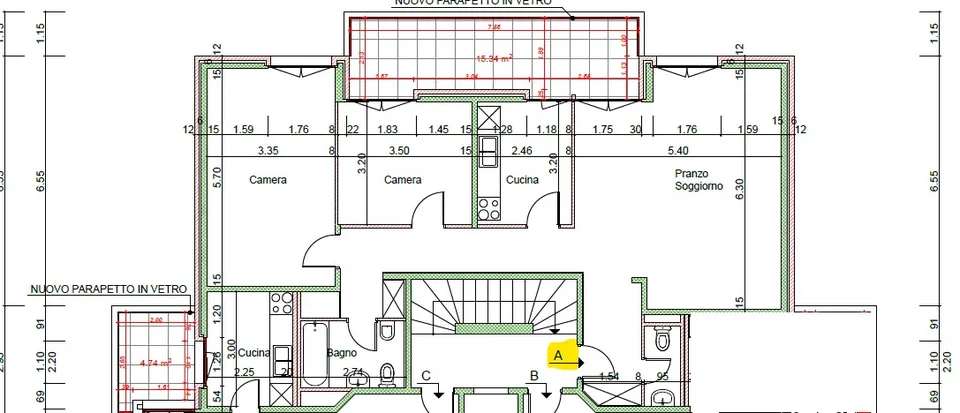 Appartement de 3,5 pièces, lumineux et calme via Emilio Rava 1E