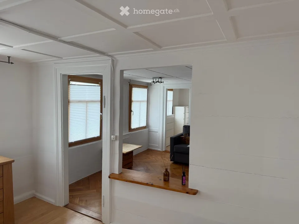 Appartement lumineux 3.5 pièces au rez-de-chaussée à Herisau – accessible en fauteuil roulant et convivial pour les familles