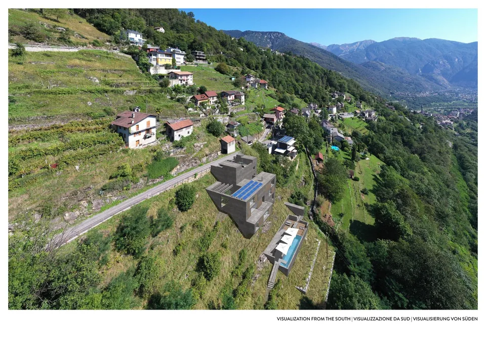 Terreno con progetto approvato  "Casa nel vigneto"