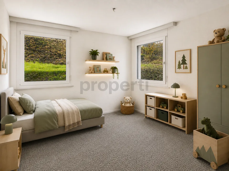 Attractive 5.5-room apartment in Buchrain - family-friendly & central