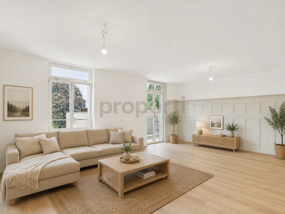 Modern 4.5-room maisonette with balcony, Rheineck
