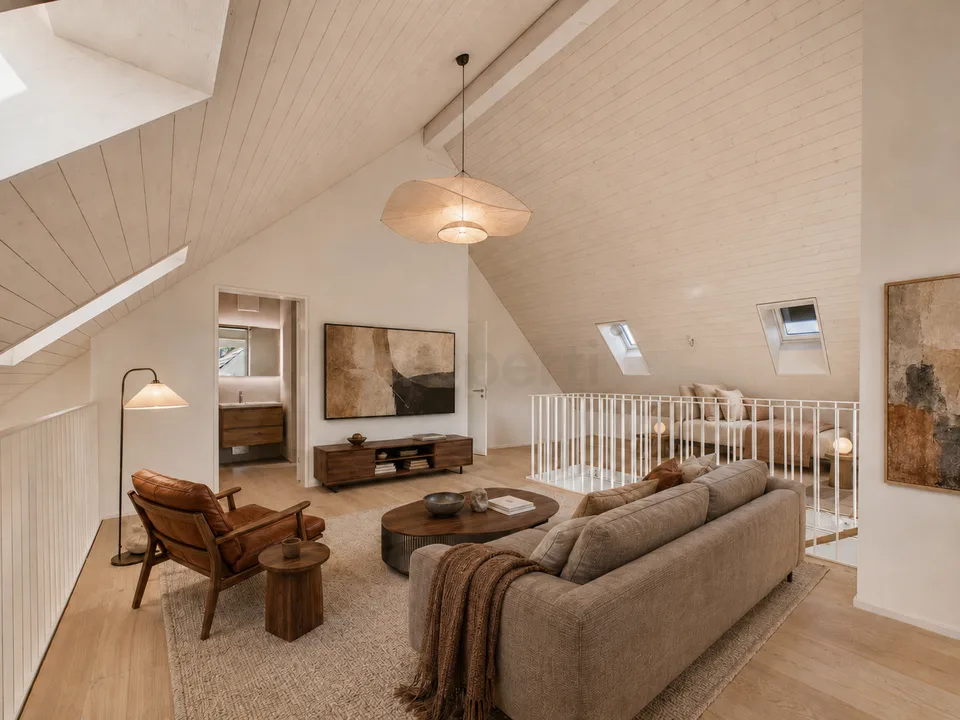 Première occupation : Appartement galerie exclusif de 4,5 pièces avec une hauteur sous plafond impressionnante