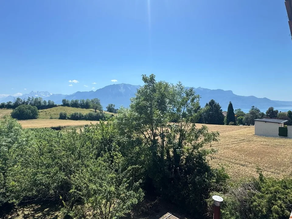 Schönes Chalet mit 4-5 Zimmern und Blick auf den See und die Dents-du-Midi