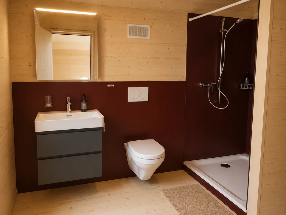 Maisonette moderne avec balcon ensoleillé à Herisau