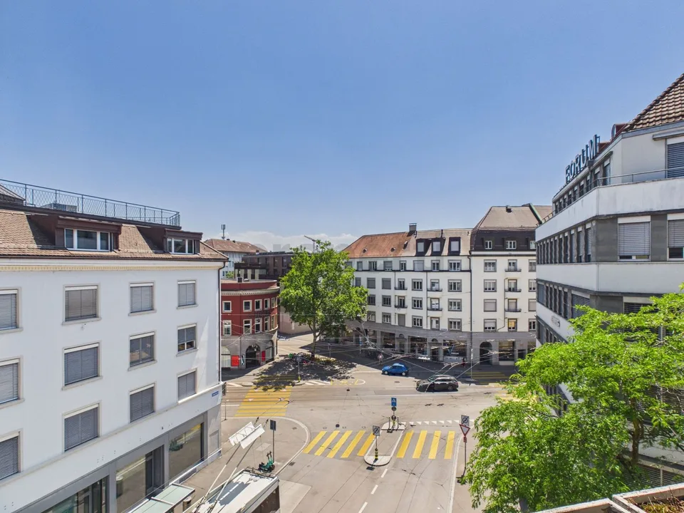 Vita di città con fattore di benessere