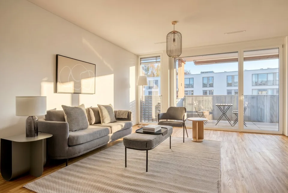 Moderne 2.5-Zimmer-Wohnung mit sonnigem Balkon, Zürich