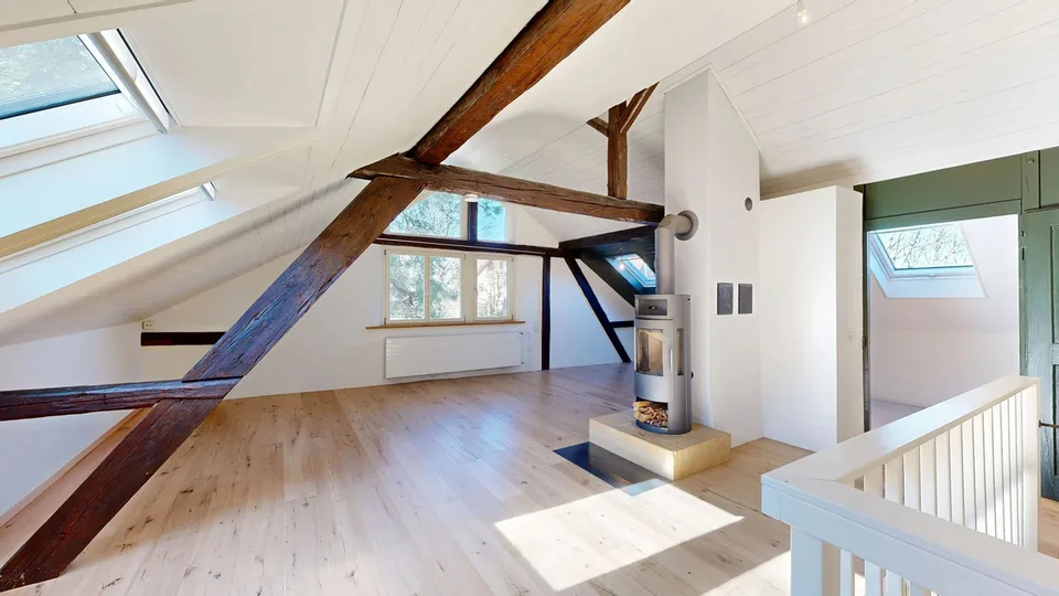 Renoviertes 3.5-Zimmer-Doppeleinfamilienhaus mit viel Charme