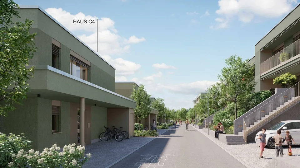 Baubewilligtes Projekt Gemsacker: 6.5-Zimmer-Einfamilienhaus C4