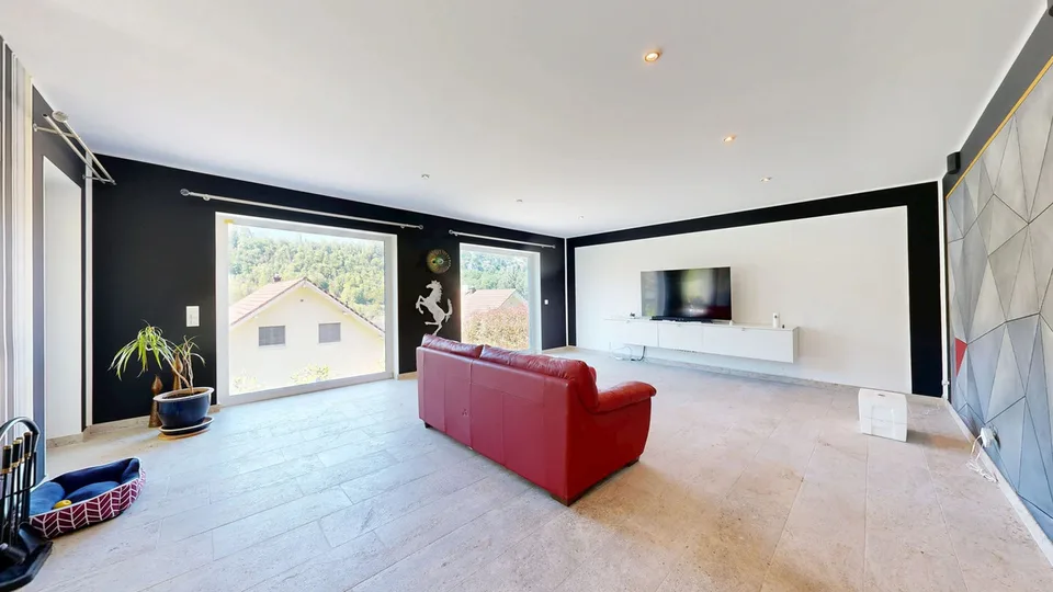Maison unifamiliale moderne de 6,5 pièces avec ascenseur et garage double
