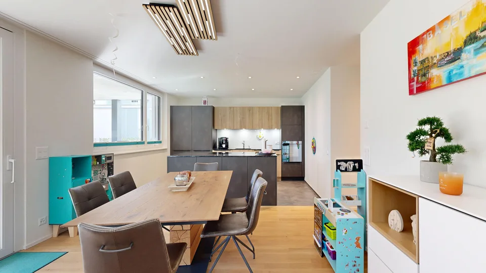 Appartement de jardin moderne 4,5 pièces avec place de parking