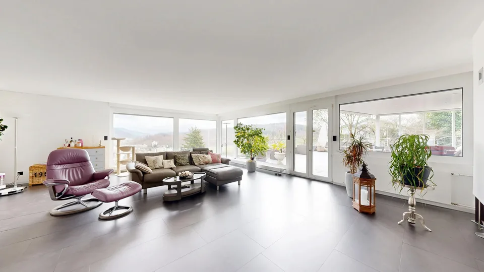 Esclusiva casa unifamiliare di 5,5 locali con vista panoramica mozzafiato
