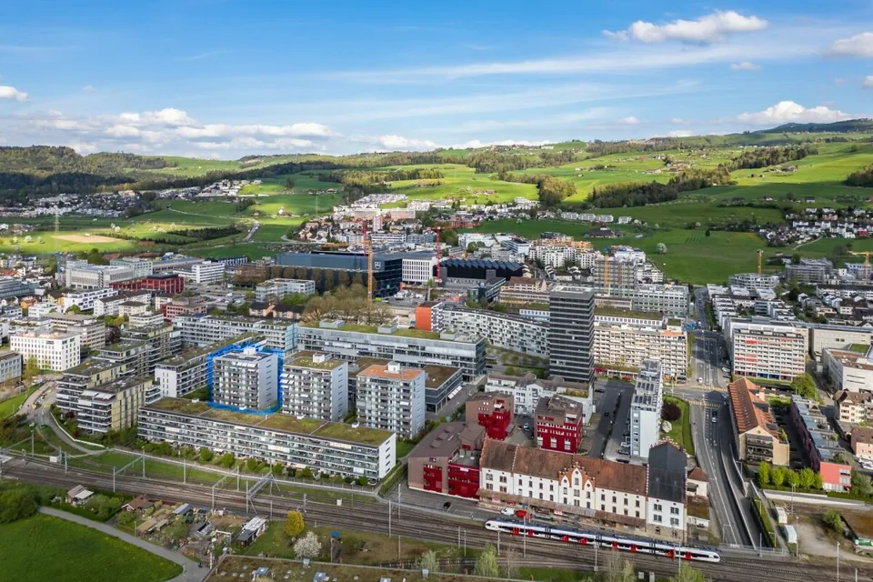 4.5-room city apartment in a central and quiet location in Zug
