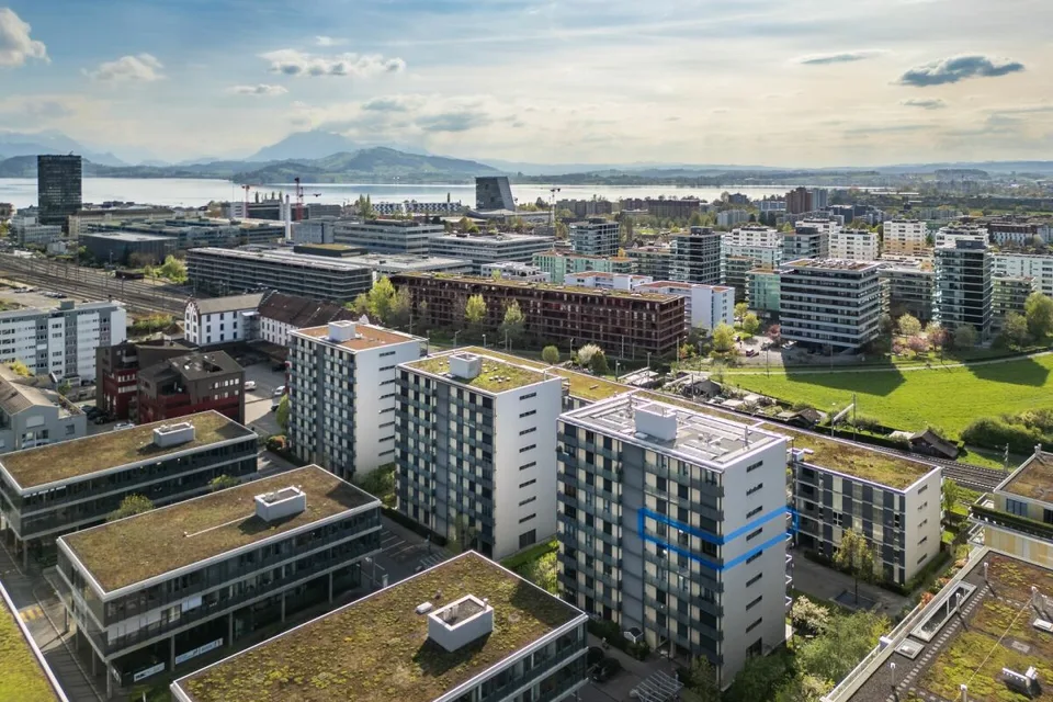 4.5-room city apartment in a central and quiet location in Zug