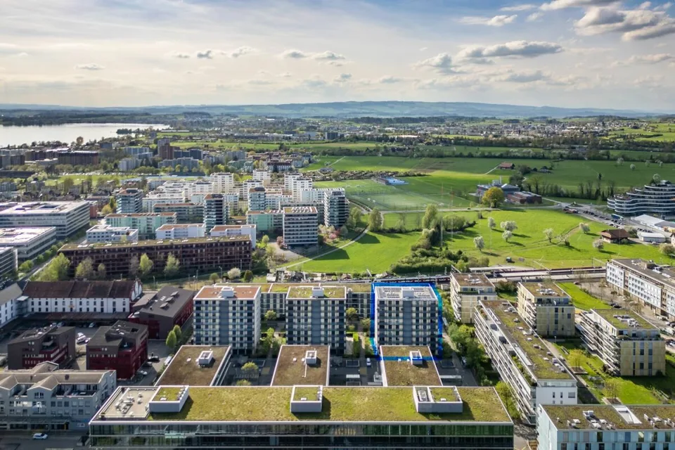 4.5-room city apartment in a central and quiet location in Zug