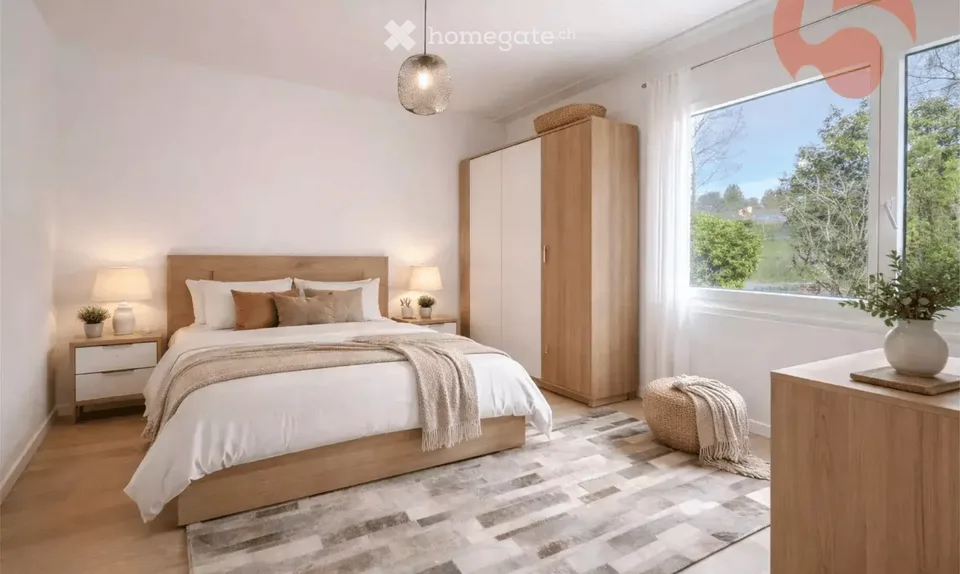 Elegant 3.5-room apartment (100 m²) with private garden - Chailly Lausanne