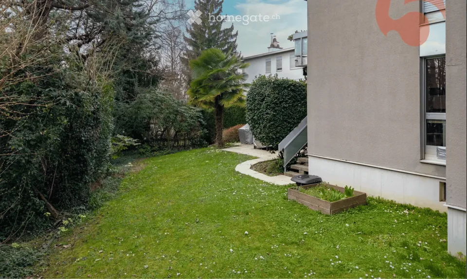 Elegant 3.5-room apartment (100 m²) with private garden - Chailly Lausanne
