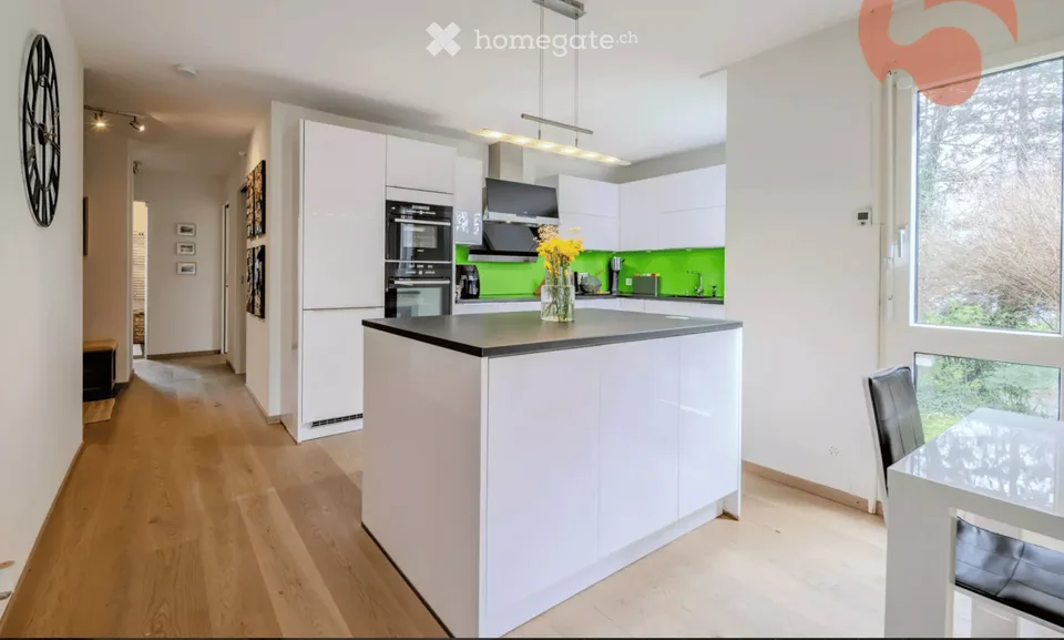 Elegant 3.5-room apartment (100 m²) with private garden - Chailly Lausanne