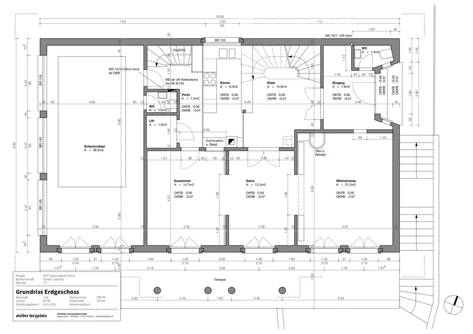 Hier lässt sichs leben  Grosszügiges Einfamilienhaus mit Gartenparad