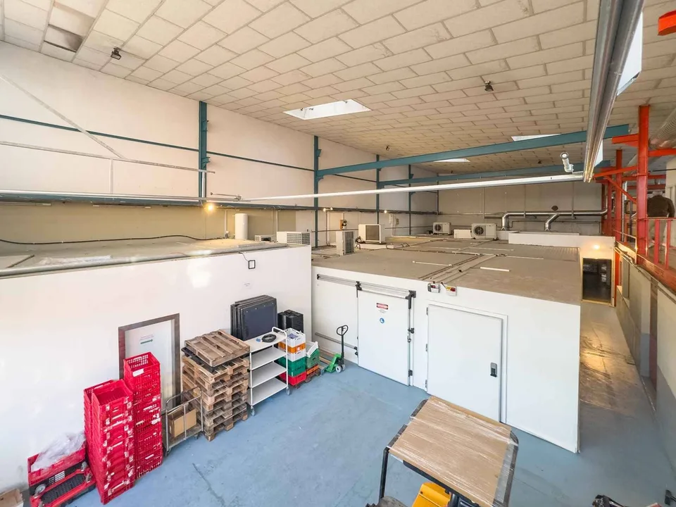 Atelier/Logistik mit großer Höhe und Mezzanine Meyrin