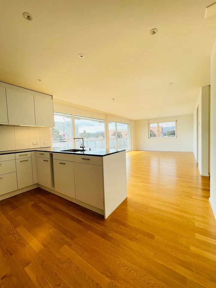 4.5-room attic apartment with a view over Herzogenbuchsee