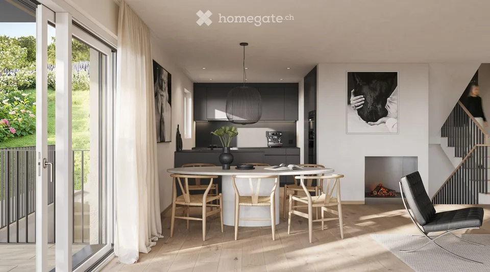 Single-family house: City near. Nature closer.