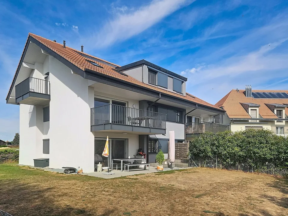 Charmant appartement 3,5 pièces à la campagne - Sugnens