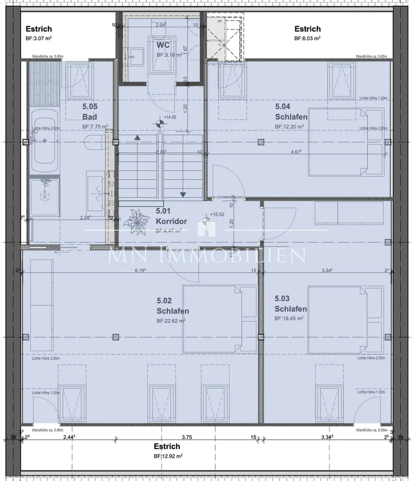 Appartement maisonnette exclusif de 6,5 pièces à proximité de Messe Basel