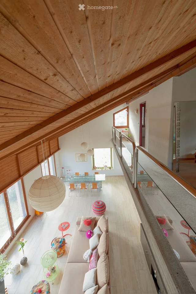 5.5-room single-family house in a quiet location with excellent distant view