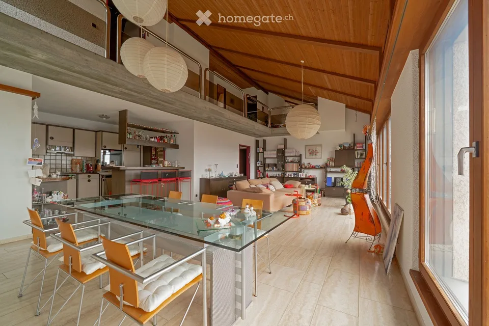5.5-room single-family house in a quiet location with excellent distant view