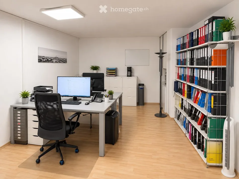 Modernes Büro an der Josefstrasse in Zürich – 52 m² im 3. OG