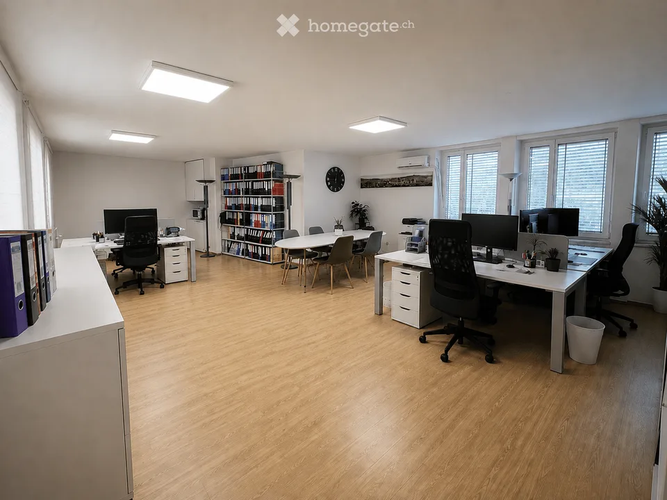 Modernes Büro an der Josefstrasse in Zürich – 52 m² im 3. OG