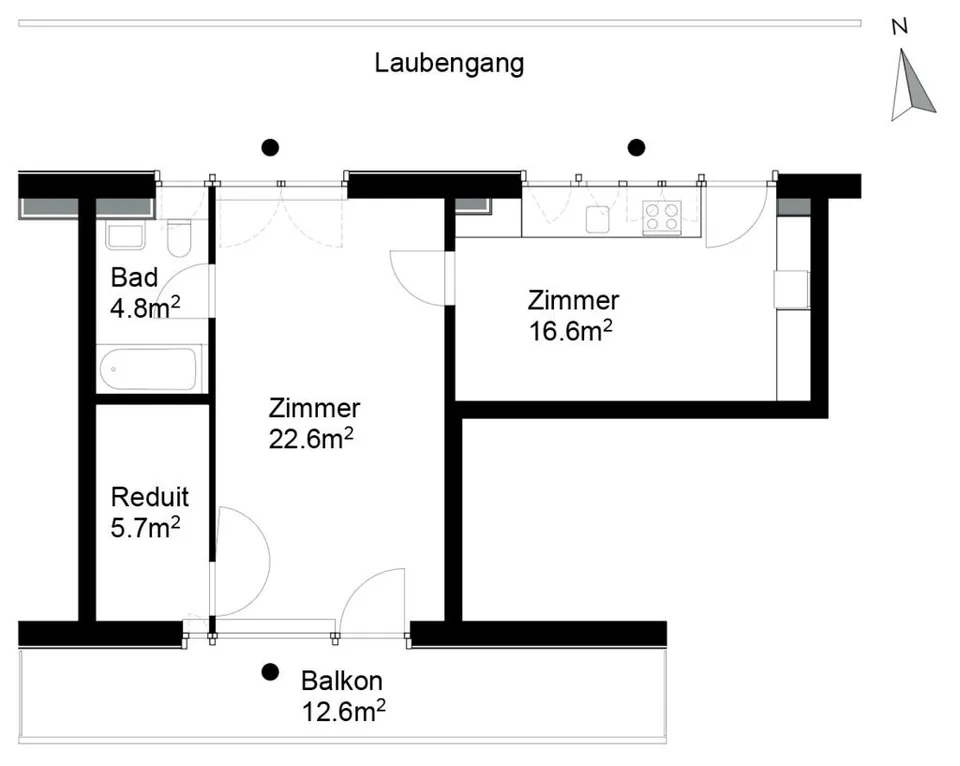 Appartement 2 pièces à Schlieren