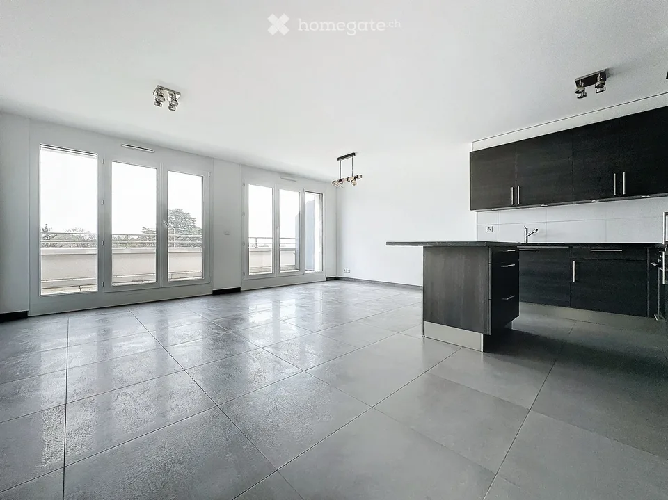 Appartement moderne 4 pièces avec 2 grandes terrasses, parking et borne de recharge | Chêne-Bourg