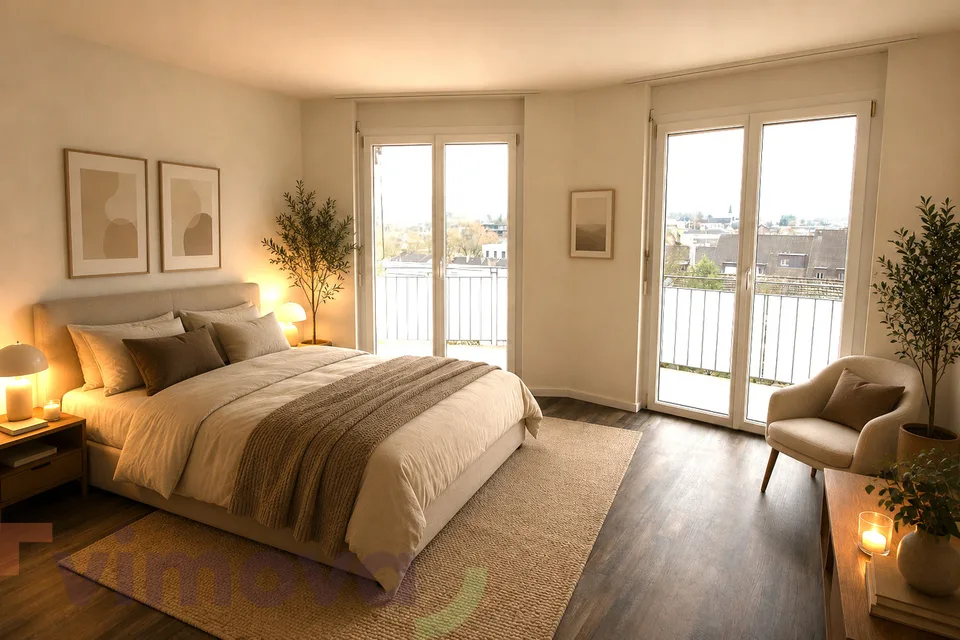Comfort de vie de haut niveau dans un quartier résidentiel populaire à Laufen