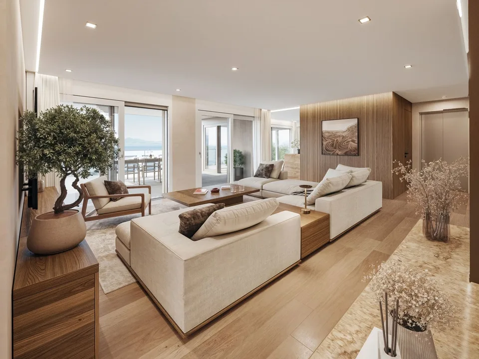 LUTRY – Adresse der Extraklasse: 4,5 Zimmer mit Blick auf den Genfersee