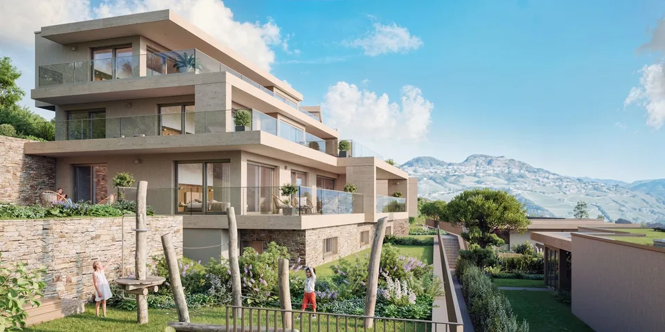 LUTRY – Adresse der Extraklasse: 4,5 Zimmer mit Blick auf den Genfersee