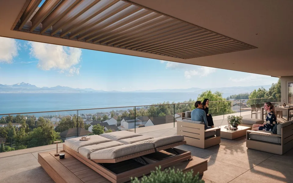 LUTRY – Adresse der Extraklasse: 4,5 Zimmer mit Blick auf den Genfersee