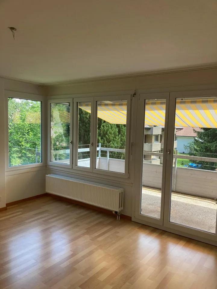 Helle 4.5-Zimmer-Wohnung mit Süd-Ausrichtung und schöner Aussicht