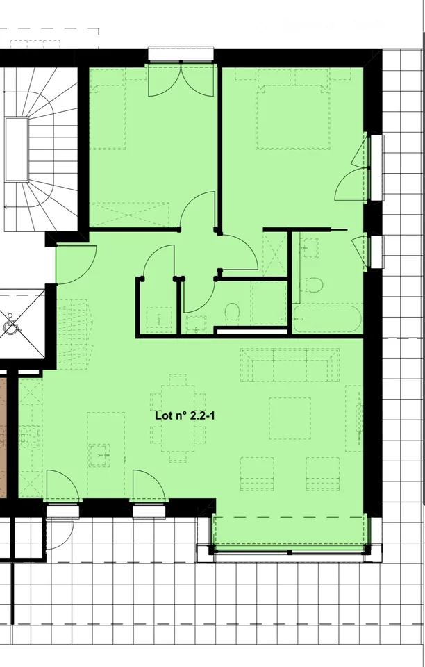 Appartamento nuovo di 3.5 locali con balcone e garage a Le Mont-sur-Lausanne