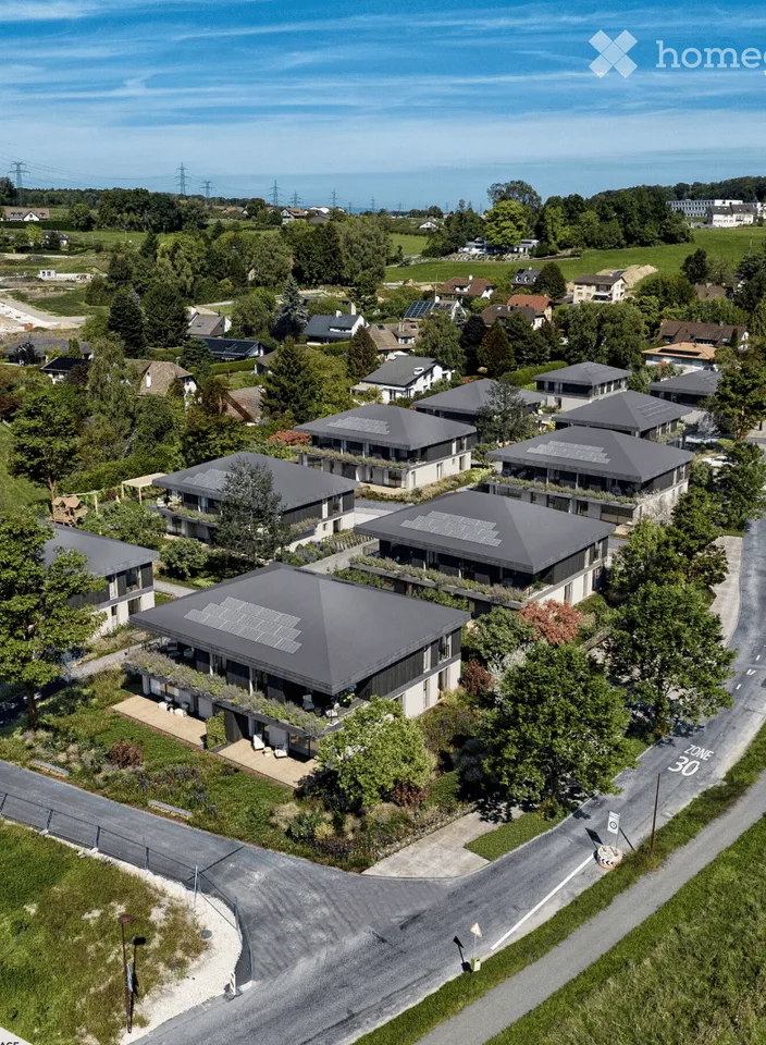 Appartamento nuovo di 3.5 locali con balcone e garage a Le Mont-sur-Lausanne