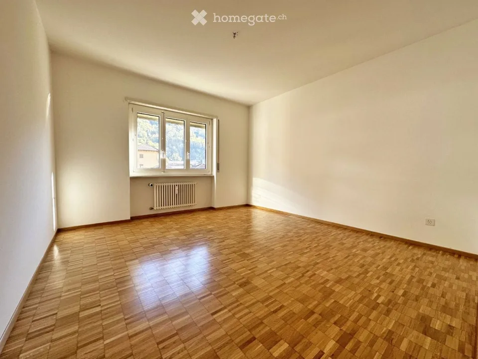 3,5 pièces appartement lumineux et stratégique à Bellinzona. À partir du 1 août
