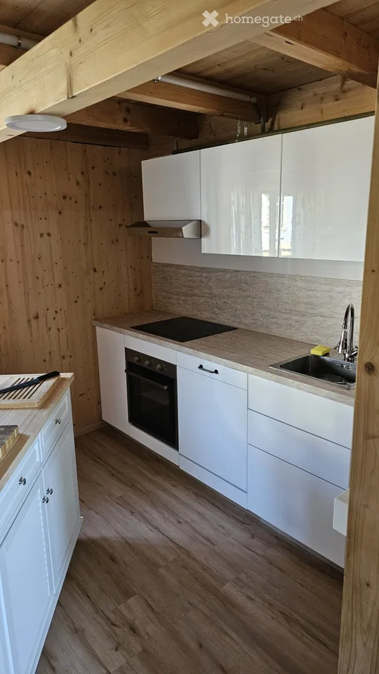 Moitié de maison de ferme maisonnette avec galerie et loft