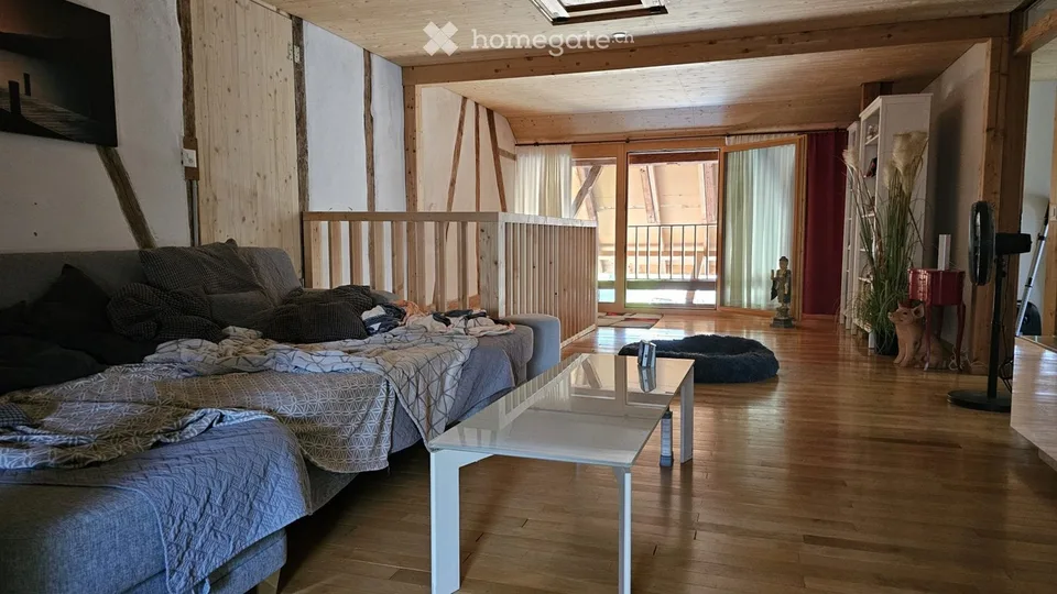 Bauernhaushälfte Maisonette m. Galerie u. Loft