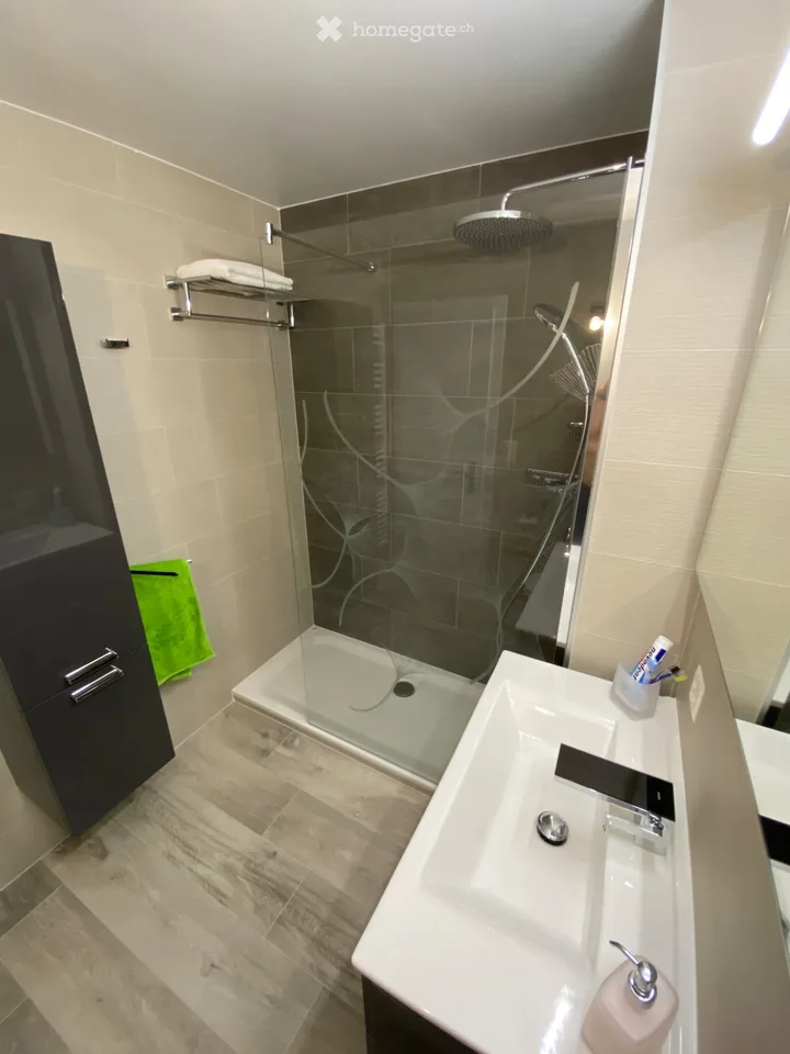 Studio Cosy 1,5 Zimmer, Panoramablick, Balkon, privater Parkplatz – Foto 12 von 13
